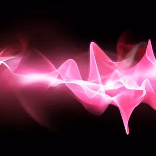 Neon pink glow wallpaper