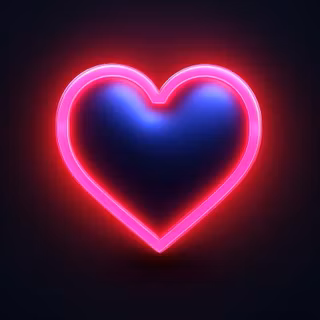 Neon pink glow wallpaper