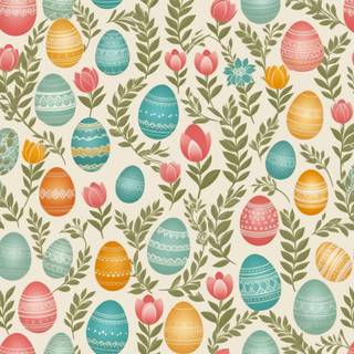 Easter egg vintage wallpaper