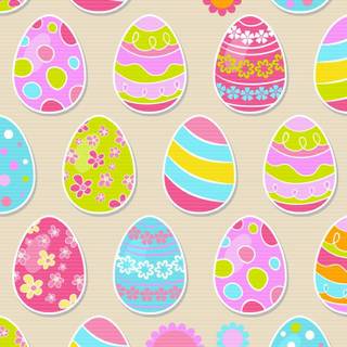 Easter egg vintage wallpaper