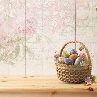 Easter egg vintage wallpaper