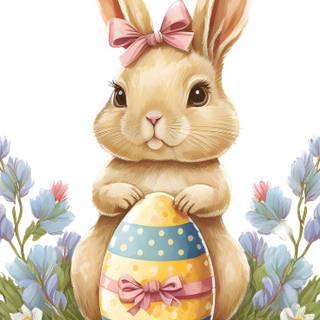 Easter egg vintage wallpaper