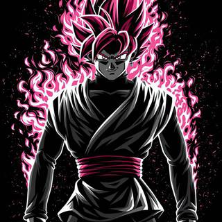 Goku Black 4k iPhone wallpaper