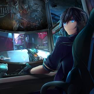 iPad anime boy wallpaper