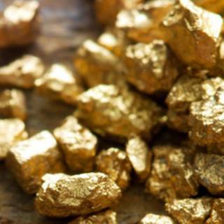 Gold nugget wallpaper