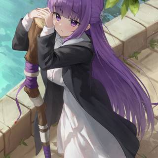 Fern Frieren wallpaper