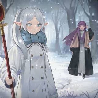 Fern Frieren wallpaper