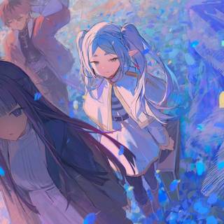 Fern Frieren wallpaper