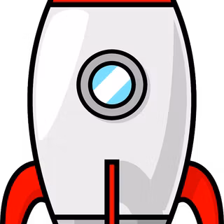 Rocket cartoon wallpaper