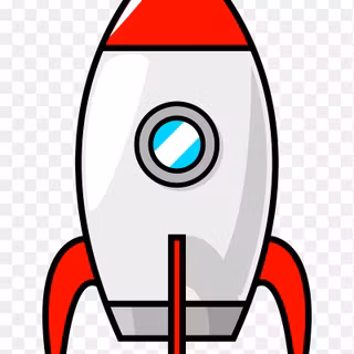 Rocket cartoon wallpaper