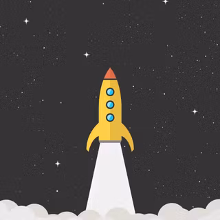 Rocket cartoon wallpaper