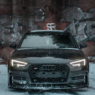 Audi A4 B9 phone wallpaper