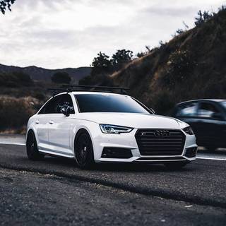 Audi A4 B9 phone wallpaper