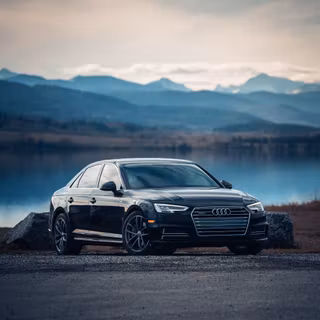 Audi A4 B9 phone wallpaper