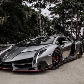 Lamborghini Veneno 4k wallpaper