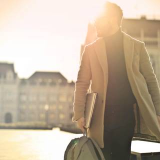 Business man 4k wallpaper