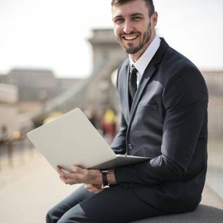 Business man 4k wallpaper