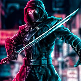 Avengers neon 4k PC wallpaper