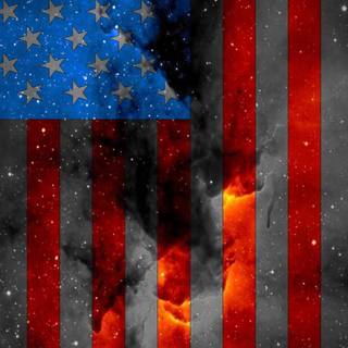 USA flag phone wallpaper