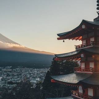 Japan city phone wallpaper