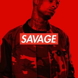 Savage phone wallpaper