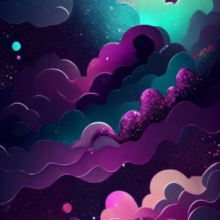 Graphic phone wallpaper