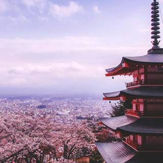 Japan city phone wallpaper