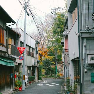 Japan city phone wallpaper