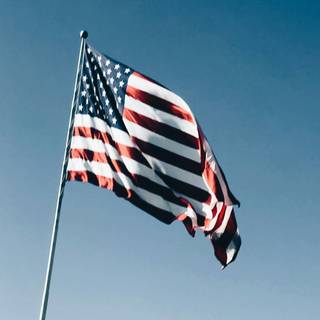 USA flag phone wallpaper