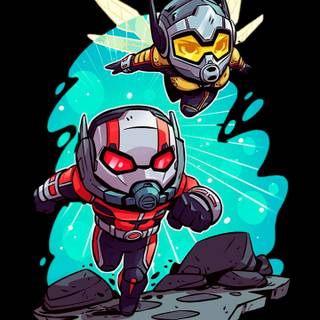 Ant-Man and The Wasp iPhone wallpaper