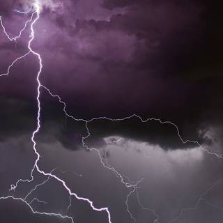 Thunder iPhone wallpaper