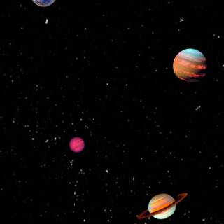 Space aesthetic phone wallpaper