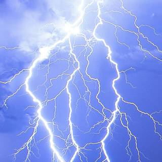 Thunder iPhone wallpaper