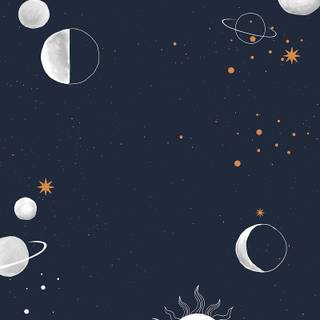 Space aesthetic phone wallpaper