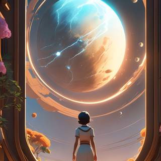 Space aesthetic phone wallpaper