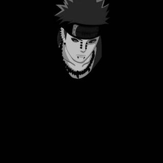 Naruto black iPhone wallpaper