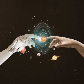 Space aesthetic phone wallpaper