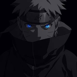 Naruto black iPhone wallpaper