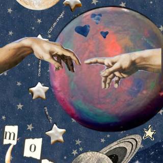 Space aesthetic phone wallpaper