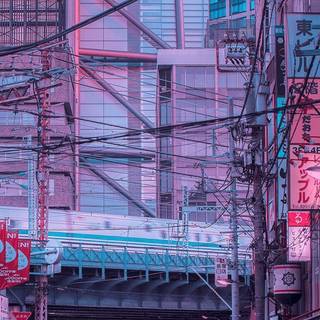 Tokyo aesthetic phone wallpaper