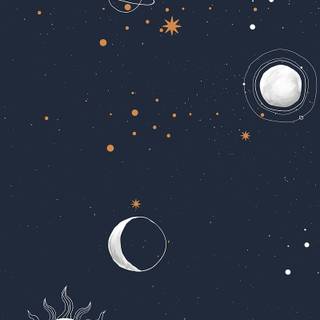 Space aesthetic phone wallpaper