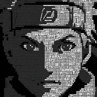 Naruto black iPhone wallpaper