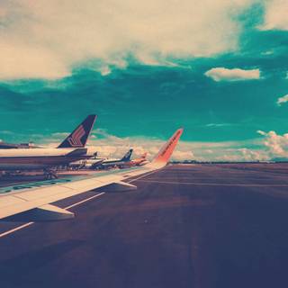 Airport iPhone wallpaper