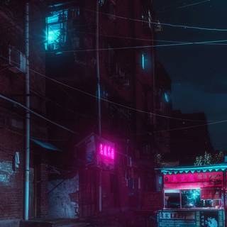 Night aesthetic phone wallpaper