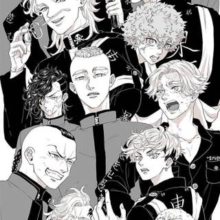 Tokyo Revengers black wallpaper