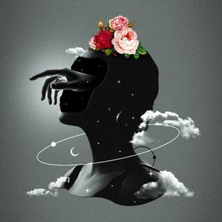 Space aesthetic phone wallpaper