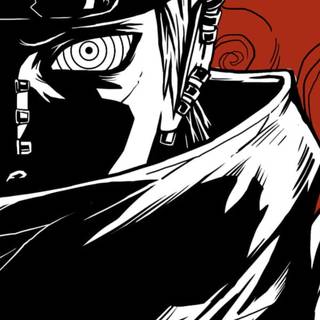 Naruto black iPhone wallpaper