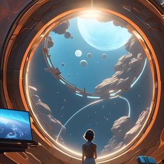 Space aesthetic phone wallpaper