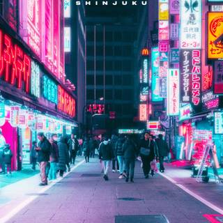 Tokyo aesthetic phone wallpaper