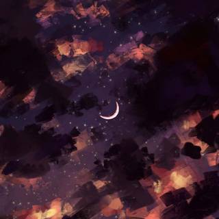 Night aesthetic phone wallpaper